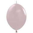 Latex Balloons 6 Inch Sempertex Link-O-Loon Pastel Dusk Rose