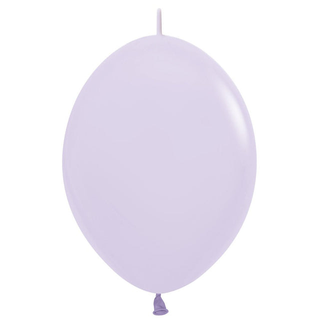 Latex Balloons 6 Inch Sempertex Link-O-Loon Pastel Matte Lilac