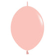 Latex Balloons 6 Inch Link-O-Loon Pastel Matte Melon