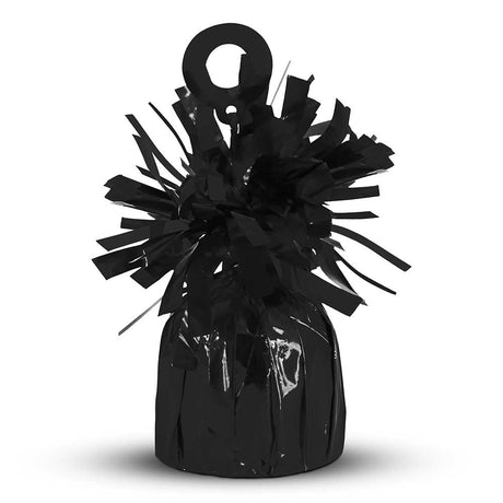 Balloon Weight 6 oz Black