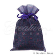 6" X 9" Organza Leopard Pouch-Sold By A Dozen Pieces ( 6 Pieces/Inner Pack) (Purple/Fuchsia)