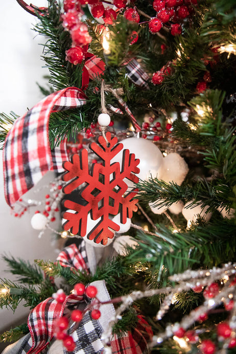 6” Antique Snowflake Ornament