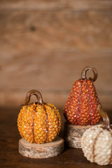 4.5” Resin Harvest Pumpkin