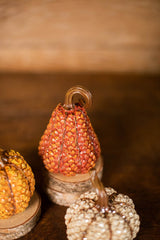 4.5” Resin Harvest Pumpkin