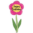 Foil Balloon Birthday Flower 60 Inch