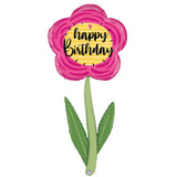 Foil Balloon Birthday Flower 60 Inch
