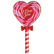 Foil Balloon 60 Inch Love Lollipop