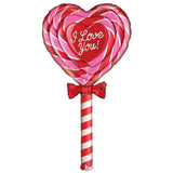 Foil Balloon 60 Inch Love Lollipop