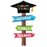 Graduation Foil Balloon Special Delivery Grad Signs