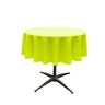 60" Round Poly Poplin Seamless Tablecloth Polyester Fabric - Seamless Round, Multiple Colors, 60" Diameter (1 Unit)