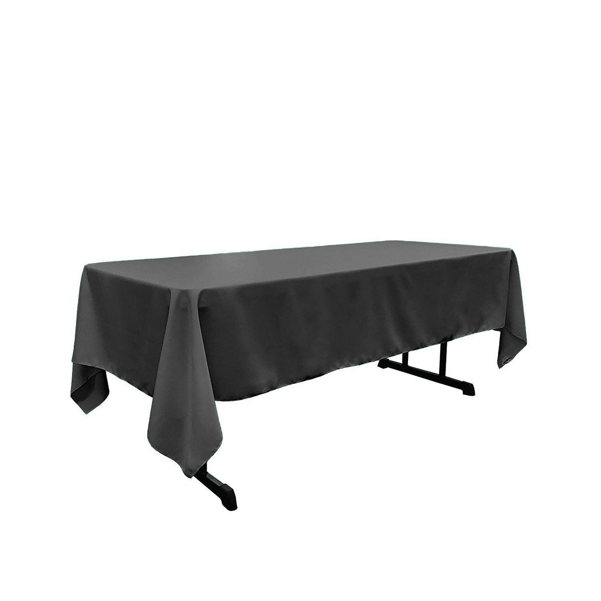 Polyester Poplin Fabric - Rectangular Tablecloth, 60" X 102", Seamless, Serged Edge (1 Piece)