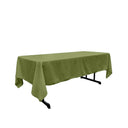 Polyester Poplin Fabric - Rectangular Tablecloth, 60" X 108" (1 Piece)