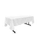 Polyester Poplin Fabric - Rectangular Tablecloth, 60" X 108" (1 Piece)