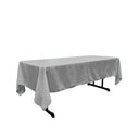 Polyester Poplin Fabric - Rectangular Tablecloth, 60" X 108" (1 Piece)