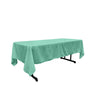 Rectangular Polyester Poplin Fabric - Seamless, Wrinkle And Stain Resistant, 60" X 120" (1 Piece)