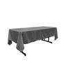 Rectangular Polyester Poplin Fabric - Seamless, Wrinkle And Stain Resistant, 60" X 120" (1 Piece)
