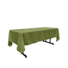Rectangular Polyester Poplin Fabric - Seamless, Wrinkle And Stain Resistant, 60" X 120" (1 Piece)