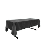 Rectangular Polyester Poplin Fabric - Seamless, Wrinkle And Stain Resistant, 60" X 120" (1 Piece)