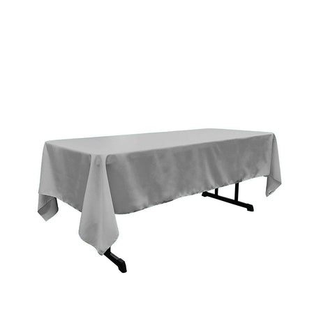 Rectangular Polyester Poplin Fabric - Solid Color, 60" X 132" (1 Piece)