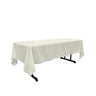 Rectangular Polyester Poplin Fabric - Solid Color, 60" X 132" (1 Piece)