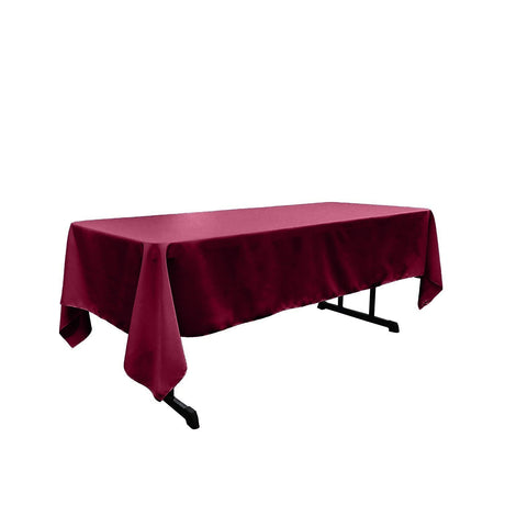 Rectangular Polyester Poplin Fabric - Solid Color, 60" X 132" (1 Piece)