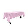 Rectangular Polyester Poplin Fabric - Solid Color, 60" X 132" (1 Piece)