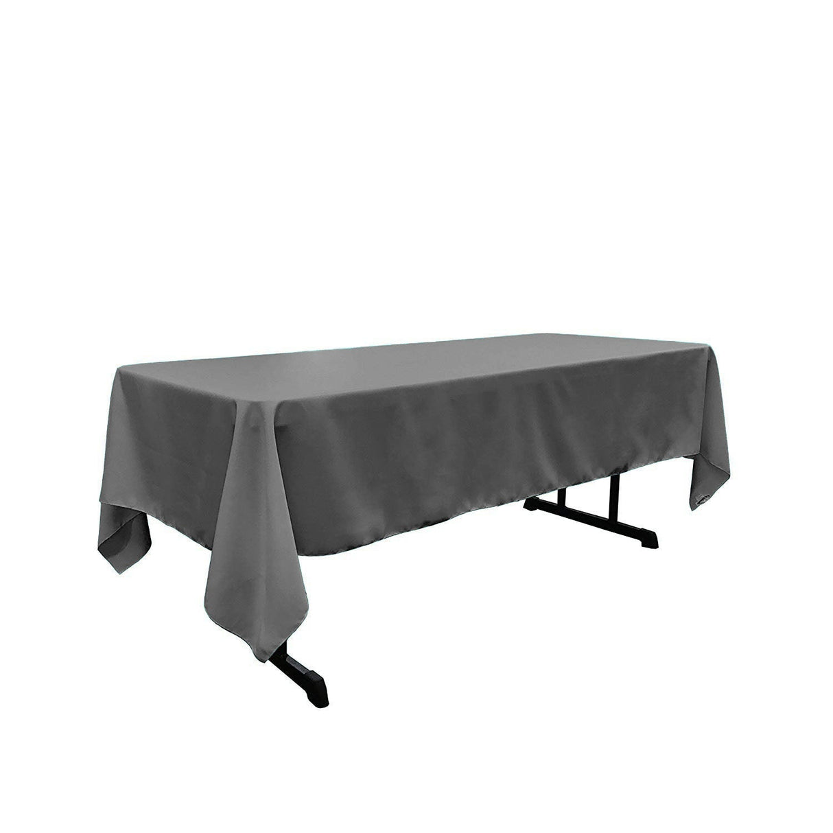Polyester Poplin Fabric - Rectangular Tablecloth, 60" X 144", Color Options (1 Piece)