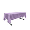 Polyester Poplin Fabric - Rectangular Tablecloth, 60" X 144", Color Options (1 Piece)
