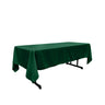 Polyester Poplin Fabric - Rectangular Tablecloth, 60" X 144", Color Options (1 Piece)