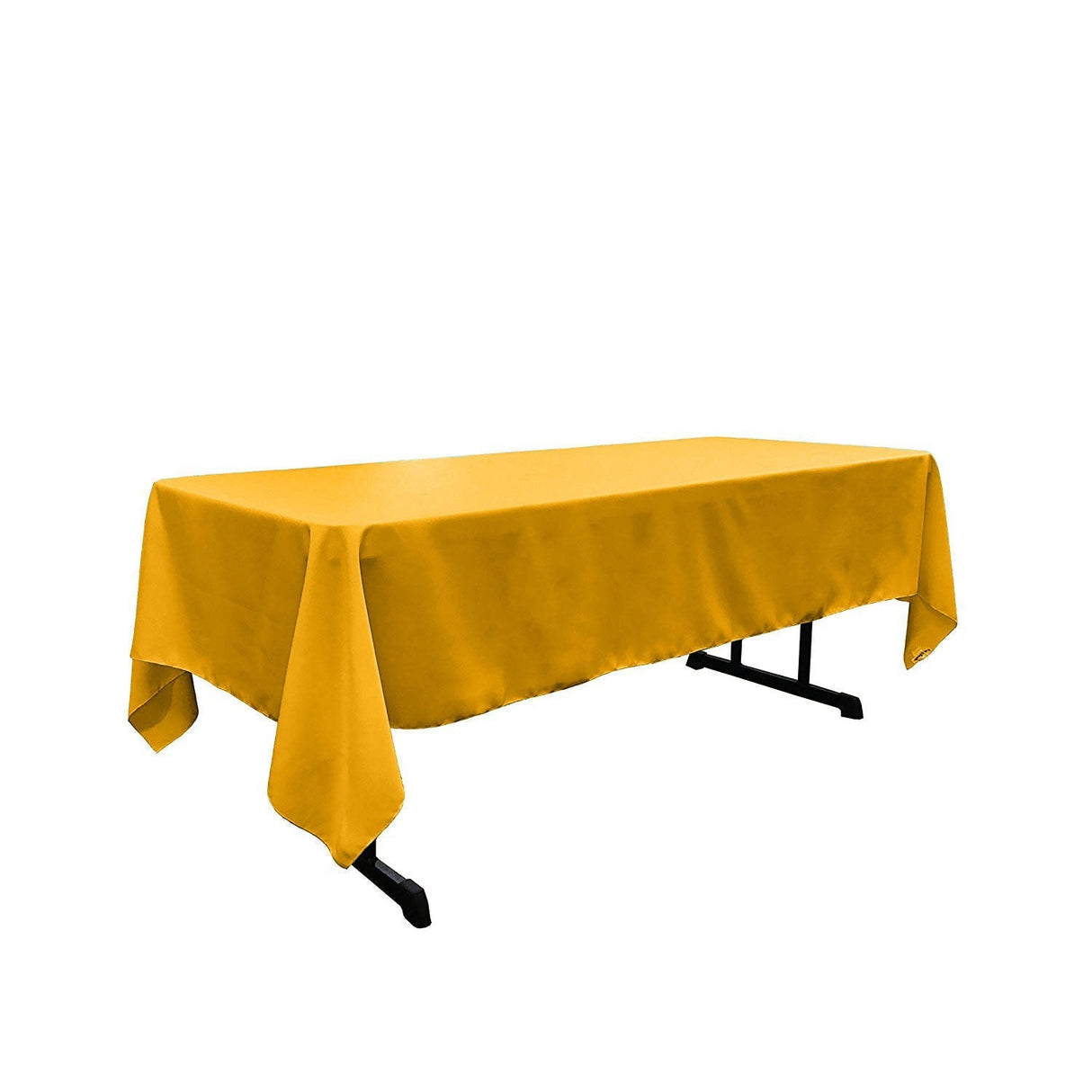Rectangular Polyester Poplin Fabric - 60" X 90", Seamless, Serged Edge, Multiple Colors (1 Piece)