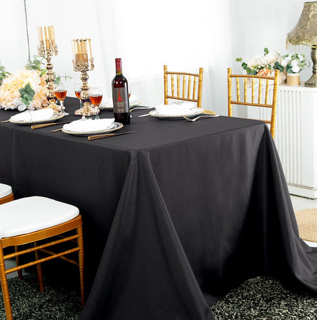 Seamless Rectangular Polyester Tablecloth