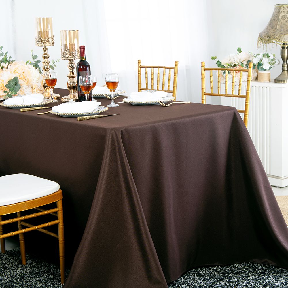 Seamless Rectangular Polyester Tablecloth