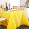 Seamless Heavy Duty Polyester Tablecloth for Events