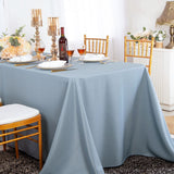 Rectangular Premium Polyester Tablecloth 60x120 Dusty Blue