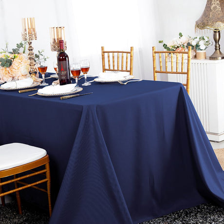 Seamless Rectangular Polyester Tablecloth