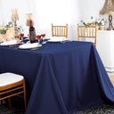 Luxury Rectangular Seamless Polyester Tablecloth