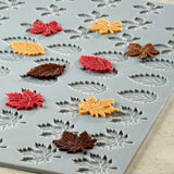 Pavoni FOLIAGE Decorative Silicone Mold, 45 Cavities