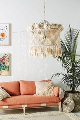 96 LED 6 Strand Curtain Light Battery Operated