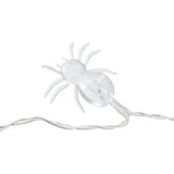 10 LED String Light Spider – Battery Operated, White/Purple