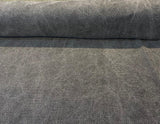 Belgian Linen Drifter Gotham Black Linen Fabric - Shabby Chic, 56" Width (By The Yard)