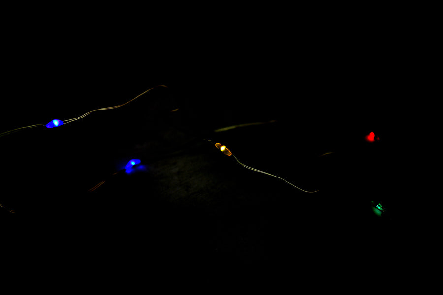 50 LED Fairy String Lights Battery Operated with Timer