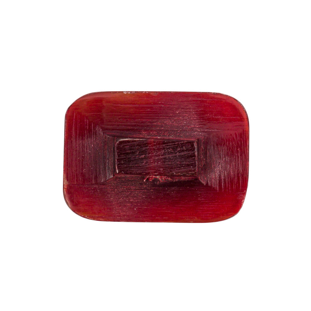 Dark Brown Horn Button - 42L/27mm