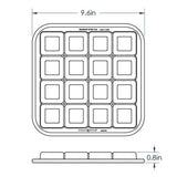 Nordic Ware Brownie Bites Pan, 16 Cavities