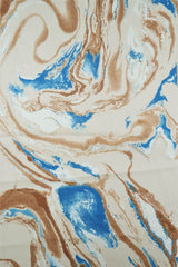 Bubble Satin Marble Print Fabric