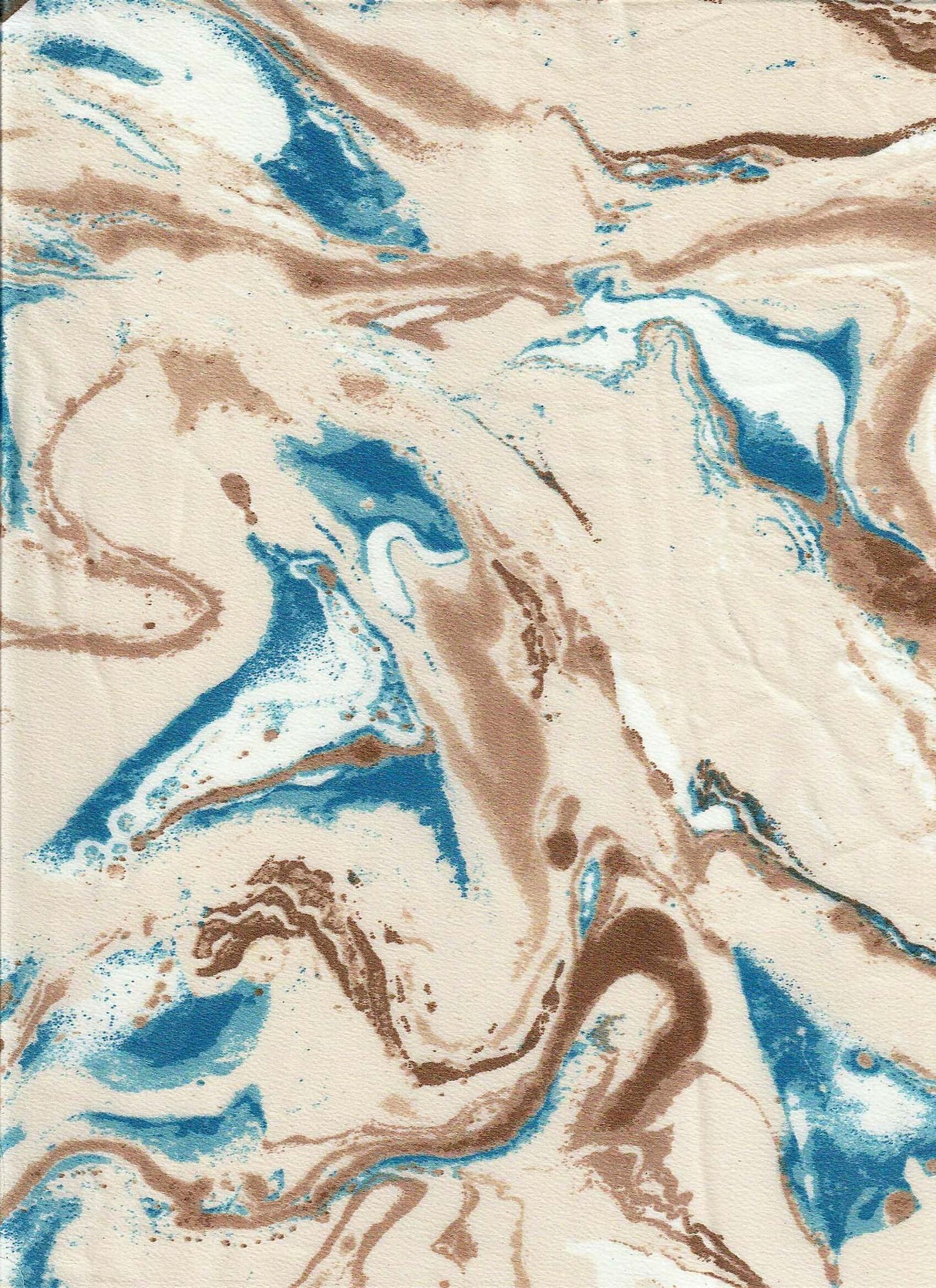 Bubble Satin Marble Print Fabric
