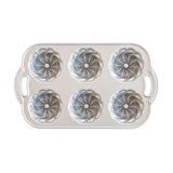 Nordic Ware Pirouette Bundtlette Pan, 6 Cavities