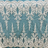 Embroidered Bridal Lace Fabric