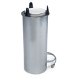 Lakeside 600925 Heated Counter-Drop-In Style Dish Dispenser - Round, ADA Height, Plate Size: 8-1/4" to 9-1/8"