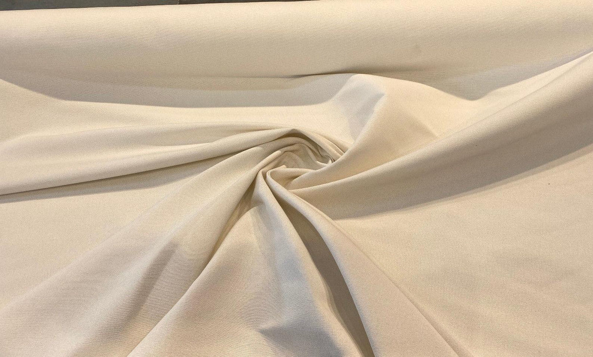 Revolution Performance Upholstery Fabric - White Washable Canvas, 56" Width (By The Yard)