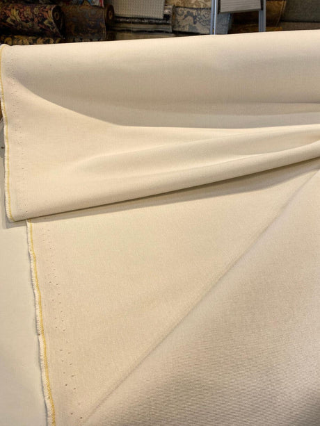 Revolution Performance Upholstery Fabric - White Washable Canvas, 56" Width (By The Yard)